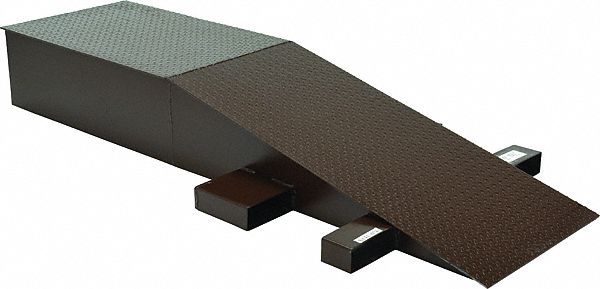 WHEEL RISER, 84 IN L X 24 IN W X 12 IN H, STEEL