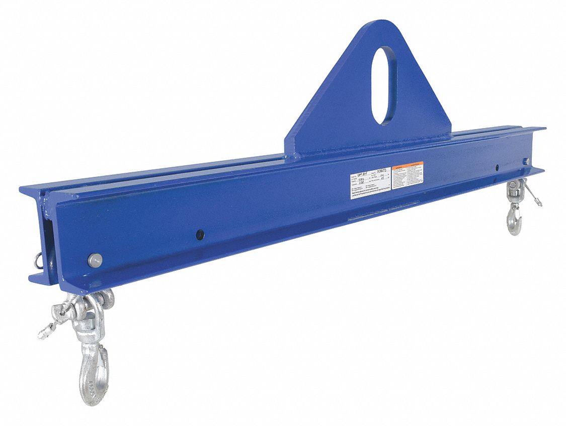 ECONOMY SPREADER BEAM, 15 IN H X 48 IN L, 4,000 LB LOAD LIMIT
