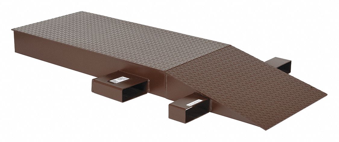 WHEEL RISER, 72 IN L X 24 IN W X 6 IN H, STEEL