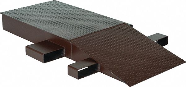 WHEEL RISER, 60 IN L X 24 IN W X 6 IN H, STEEL