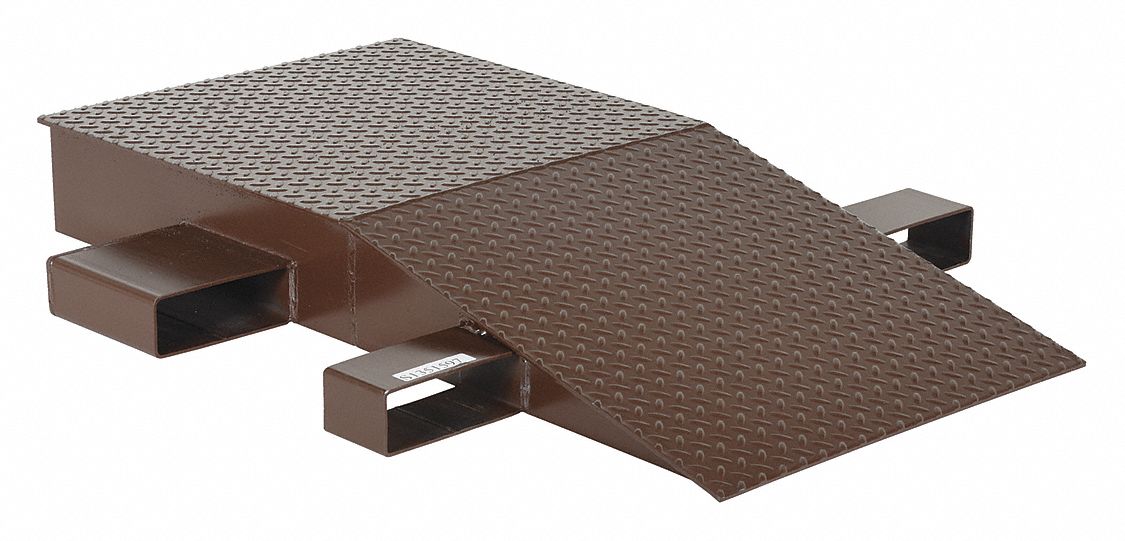 WHEEL RISER, 48 IN L X 24 IN W X 6 IN H, STEEL