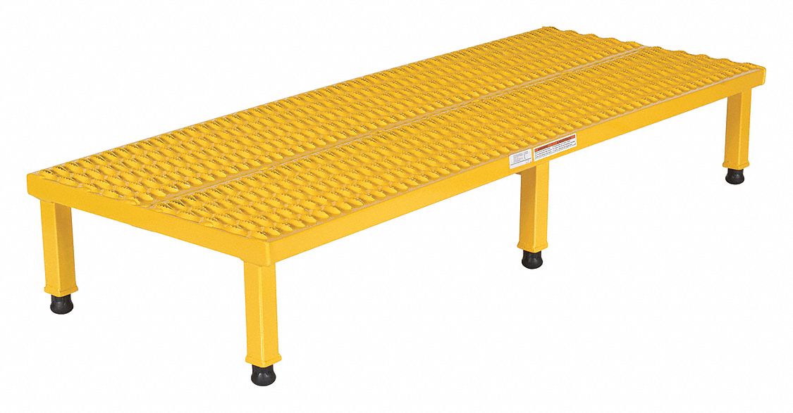 ADJUSTABLE SERRATED WORK MATE STAND, 24 X 60 IN, STEEL
