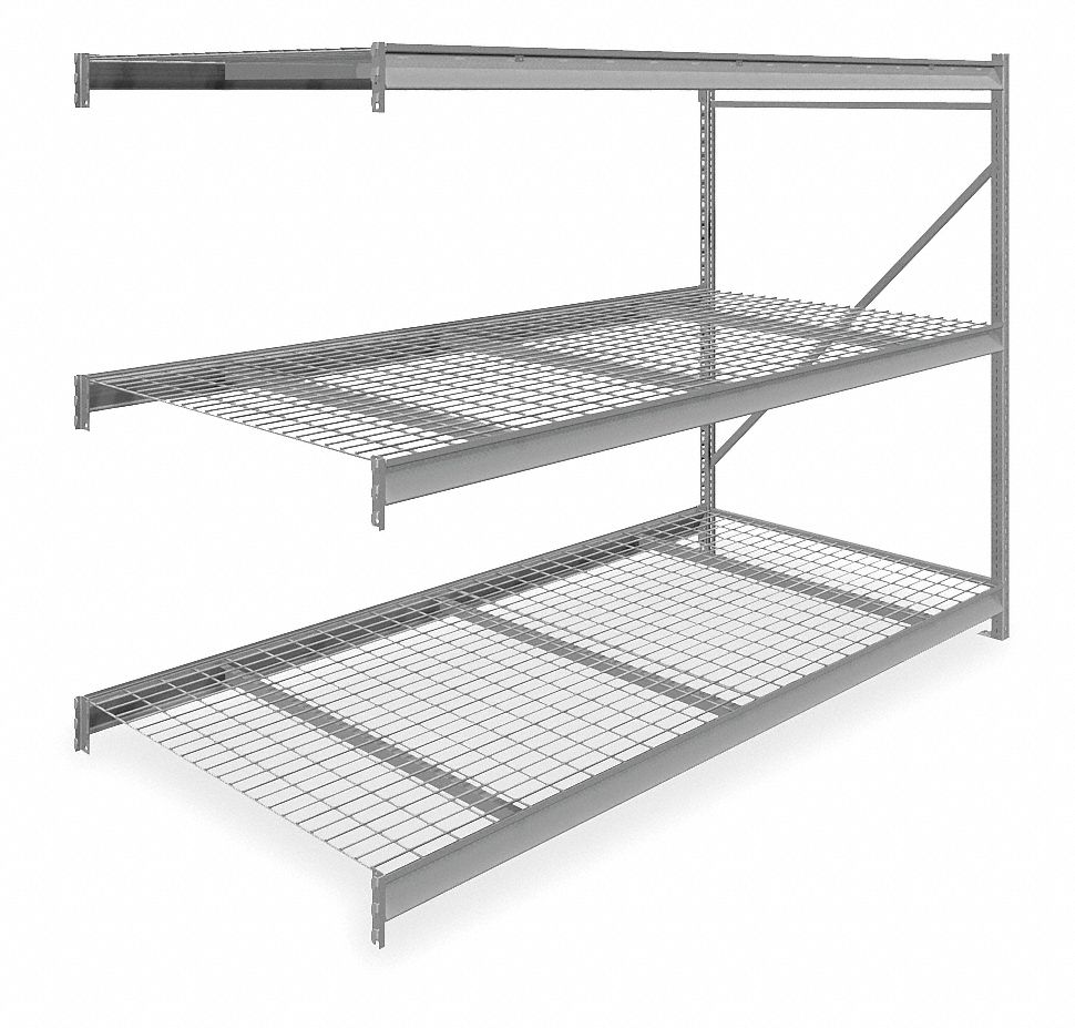 TENNSCO ADR BLK STRG RCK 96WX48DX72H - Bulk Rack Shelving ...