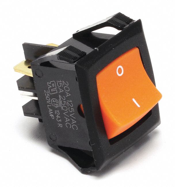 Switch,Lighted,Dpst,16a: For FWM3-13/FWM3-14/FWM3-22/FWM3-23/FWM3-24/FWM3-42/FWM34-22/FWM34-42
