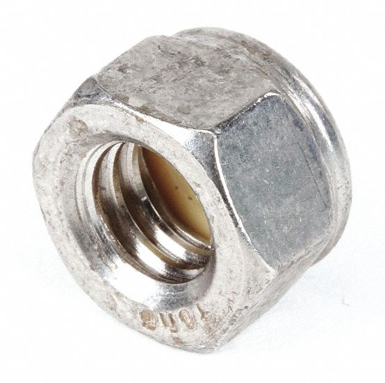 Hex Nut,5/16-18,Nyloc