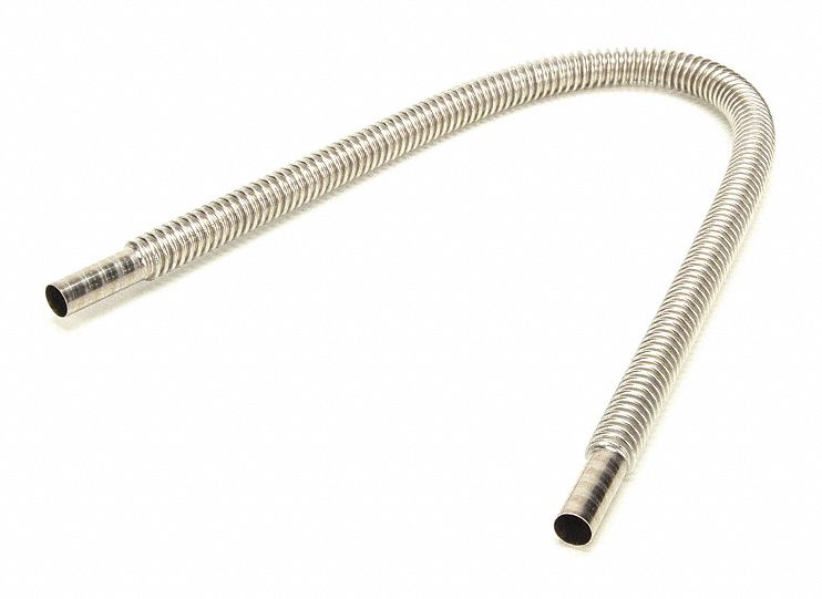 Tube,304 SS Flex 3/8 Od x 18 L: Fits Vulcan Hart Brand
