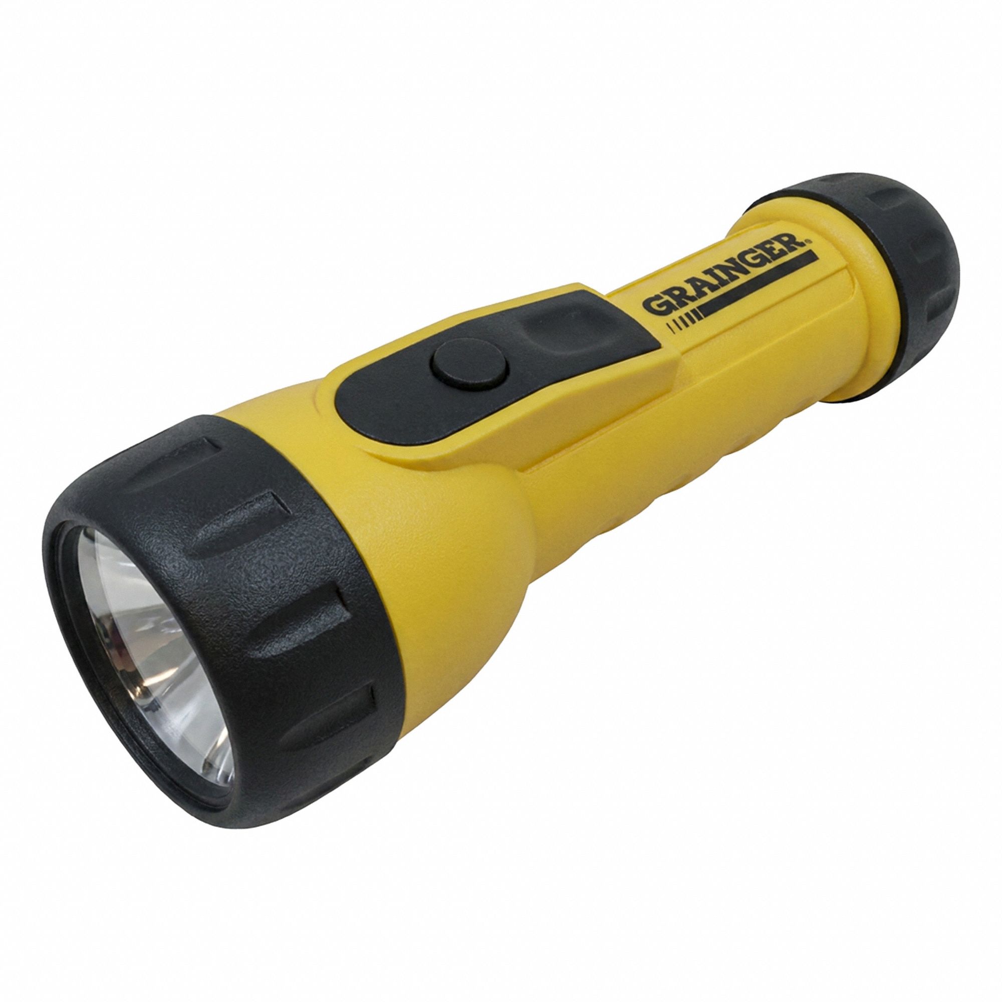 Flashlight: 35 lm, 168 hr Run Time at Max. Brightness, 74 m Max Beam, 1 Light Output, Body