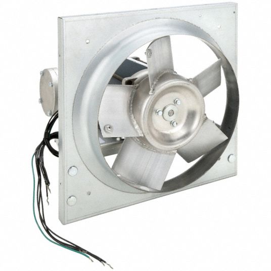 Direct Drive, 12 in Blade, Panel Exhaust Fan - 32ZN53|32ZN53 - Grainger