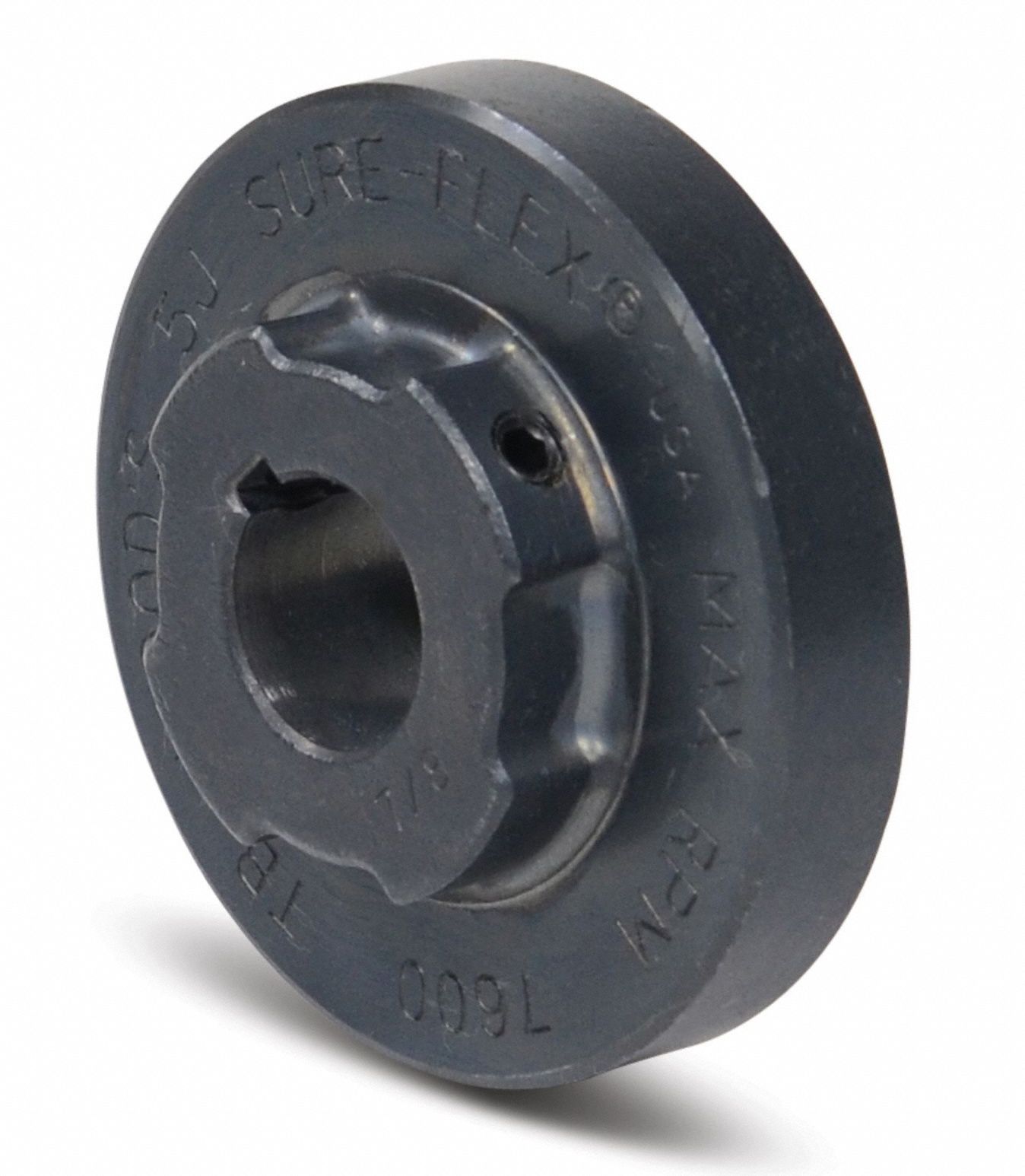 TB WOOD'S 3 Size J Flange Type Fixed Bore Sleeve Coupling Flange, Bore