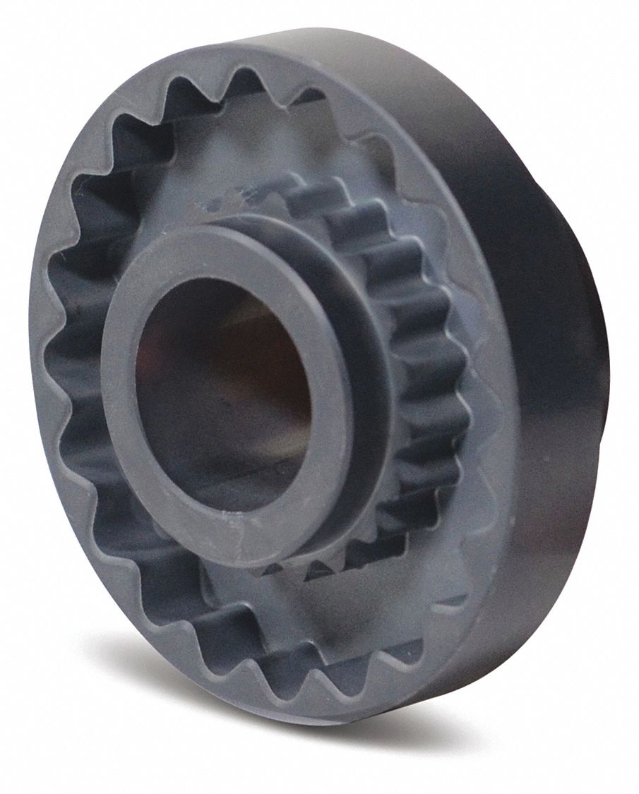 Sleeve Coupling Spacer Flange: 5 Coupling Size, 7, 600 RPM Max Speed, 3 1/4 in Outside Dia