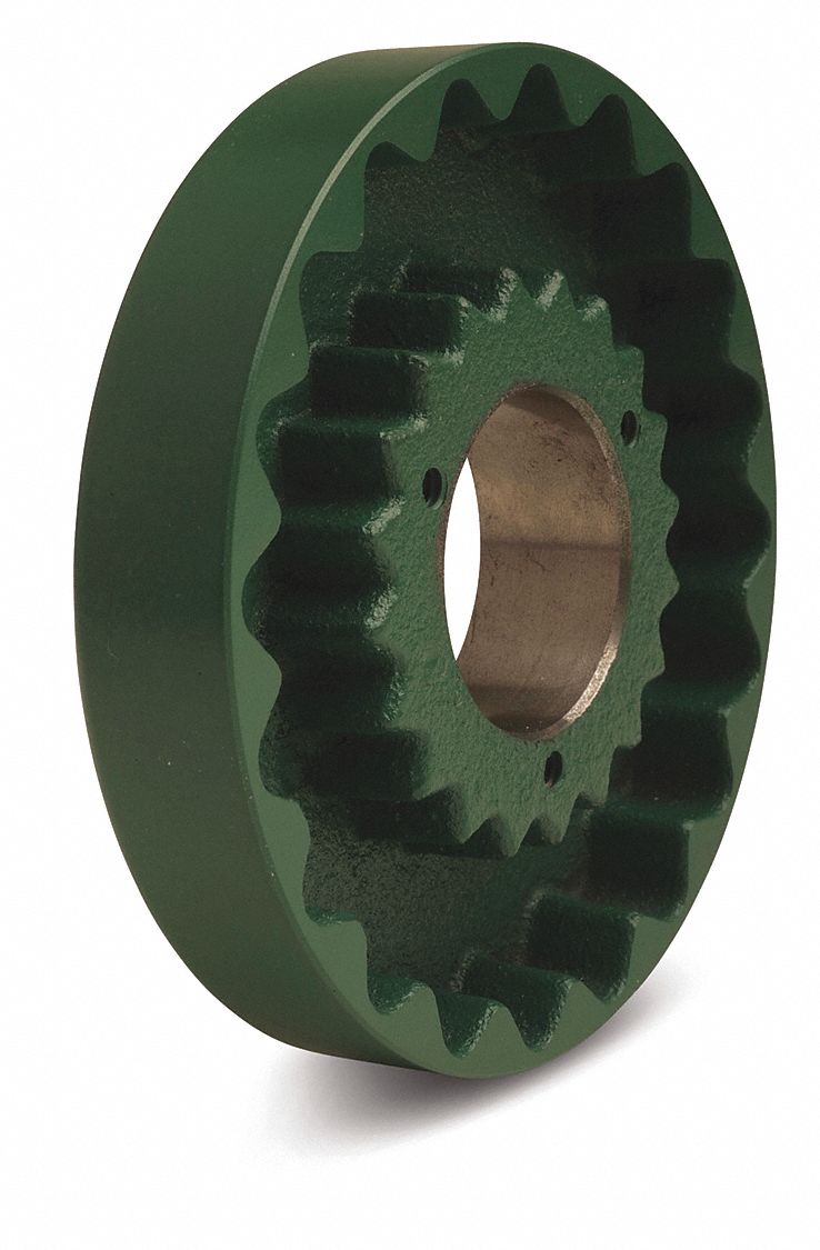 TB WOOD'S Sleeve Coupling Flange 6 Size, B, Bushed Bore, 4 in Outside