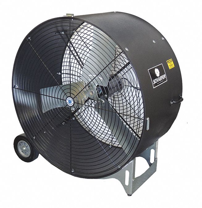 Schaefer 36 Standard Duty Industrial Fan Mobile Floor 115vac