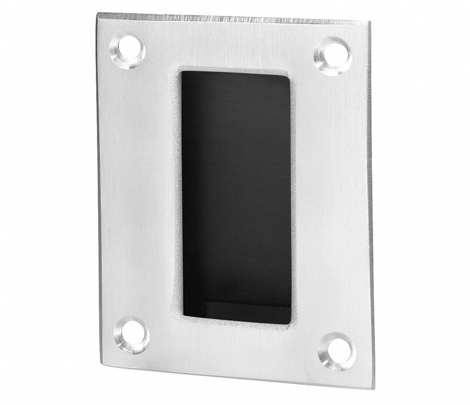 Pestillo Para Baño En Acabado Níquel Satinado Con Roseta De 35mm Con