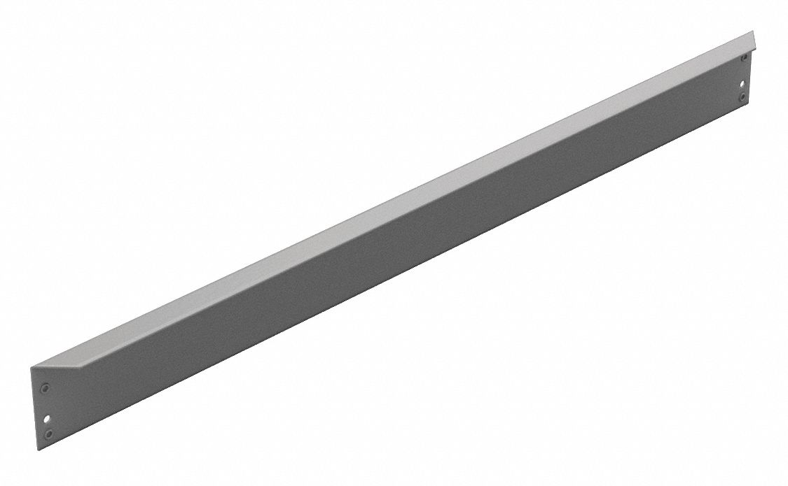 Shelf Support: 1 in   x 1 in, Medium Gray, Shelf Support