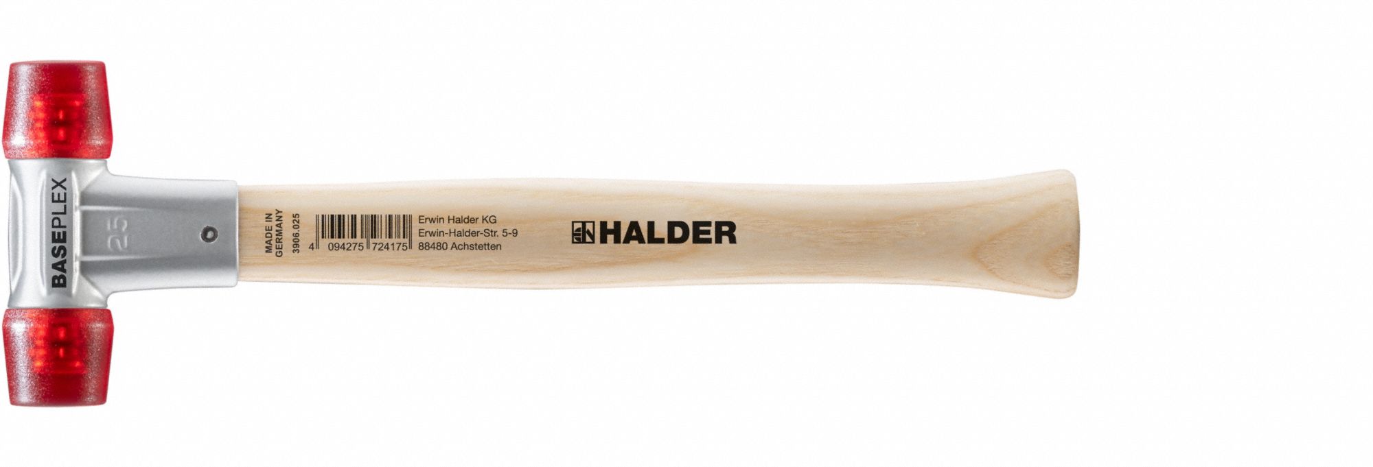 Soft Face Hammer, 8 oz., 10-5/8" L