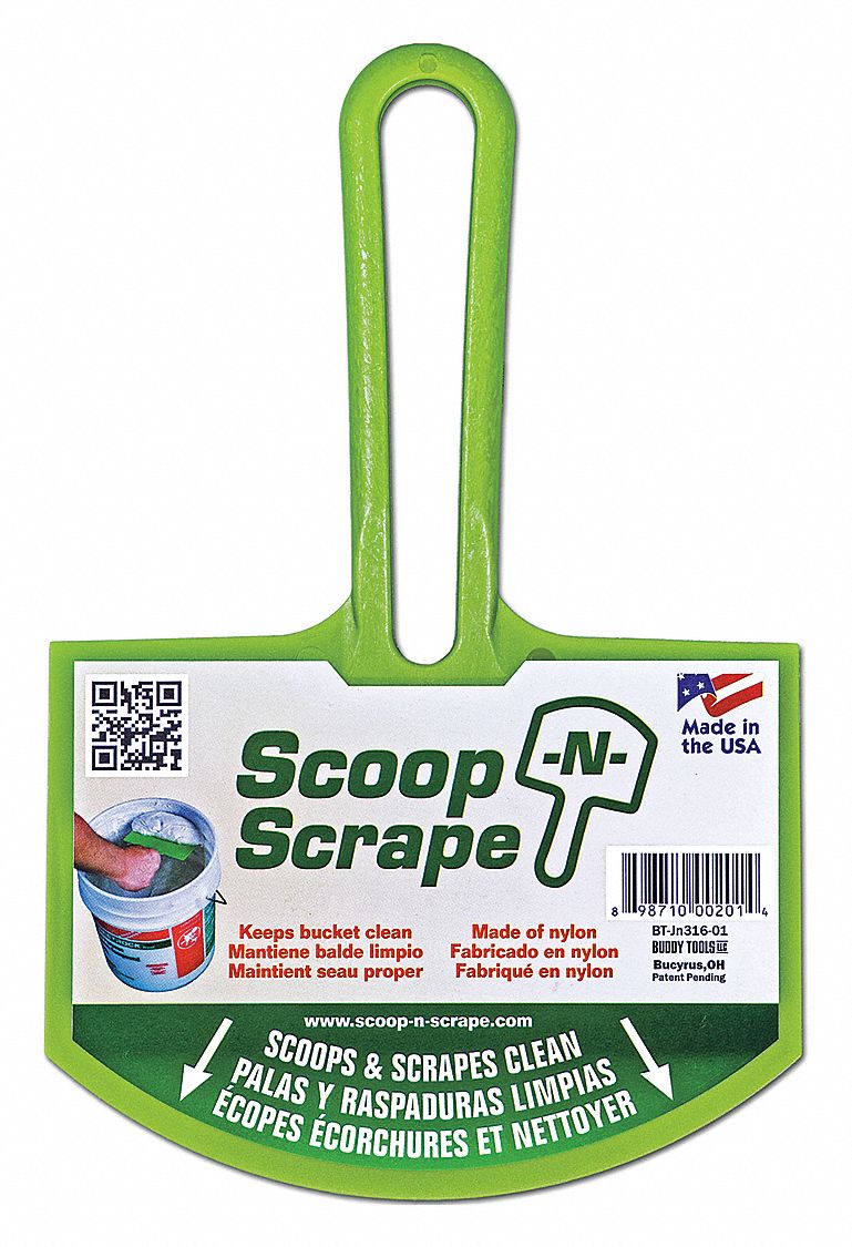BUDDY TOOLS LLC Bucket Scoop 32ZU30BTJN31601 Grainger