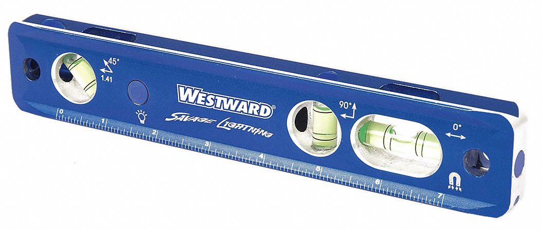 TORPEDO LEVEL,9" L,MAGNETIC