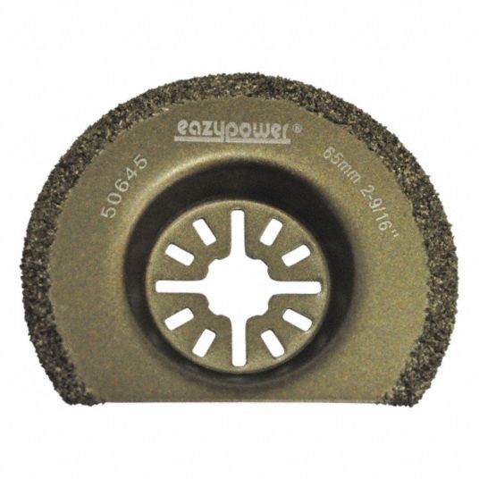 EAZYPOWER Oscillating Carbide Grit Blade, Number of Pieces 1, Carbide
