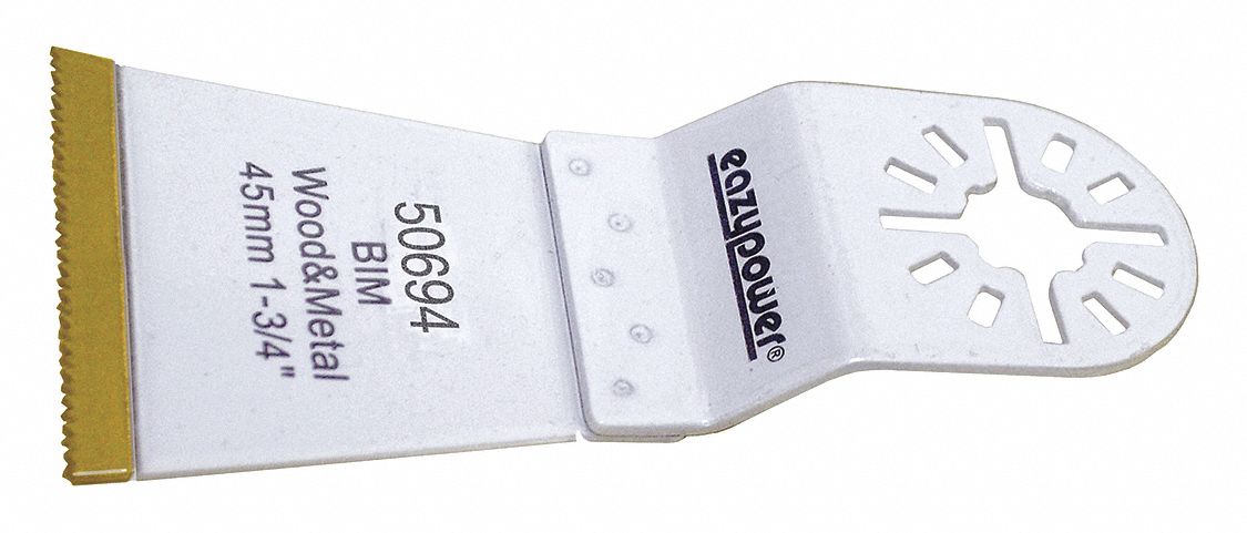 Oscillating Tool Blade, Straight, 4 in L