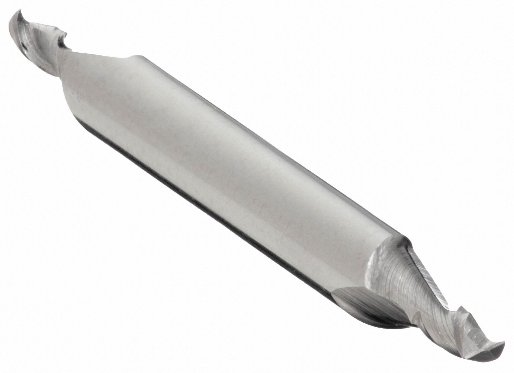 Square End Mill: Carbide, Double End, 2 Flute, 1/16" Mill Dia, 1/8" LOC, 1-1/2" OAL