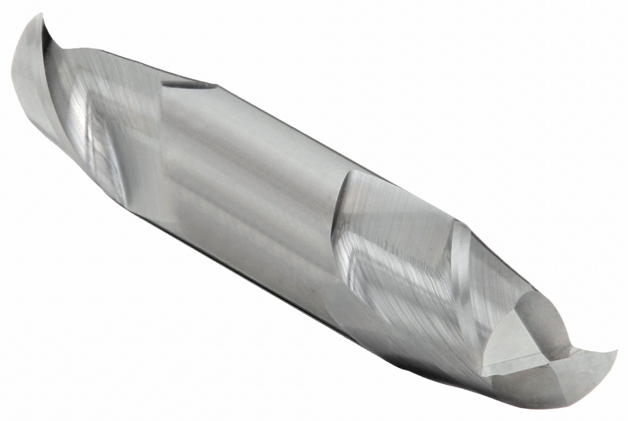 Square End Mill: Carbide, Double End, 2 Flute, 1/2" Mill Dia, 5/8" LOC, 3" OAL