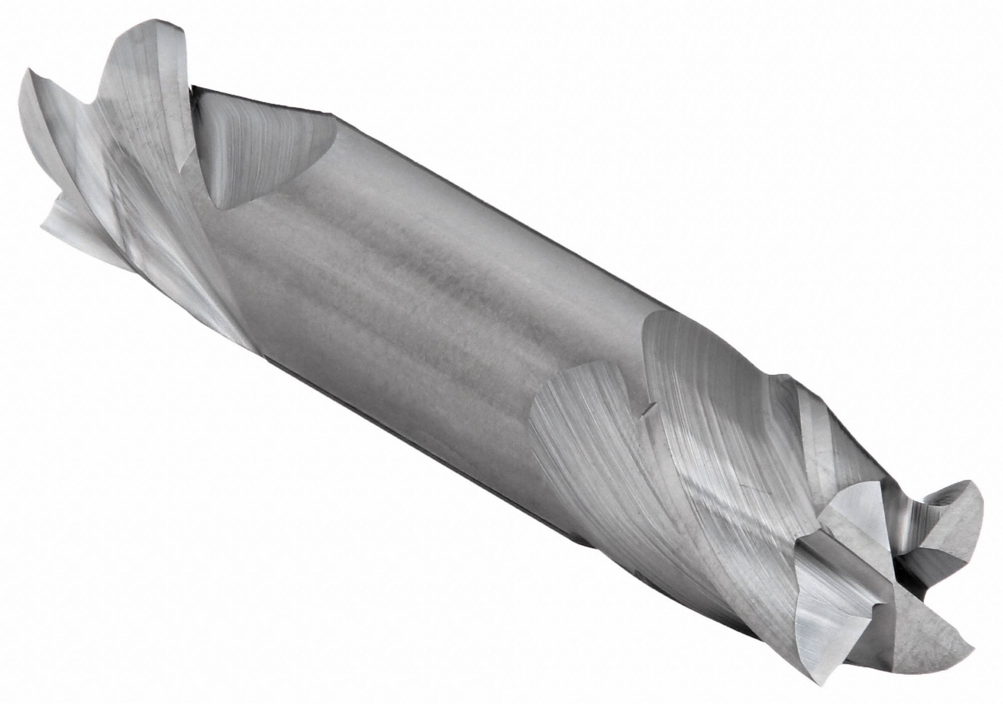 Square End Mill: Carbide, Double End, 4 Flute, 1/2" Mill Dia, 5/8" LOC, 3" OAL