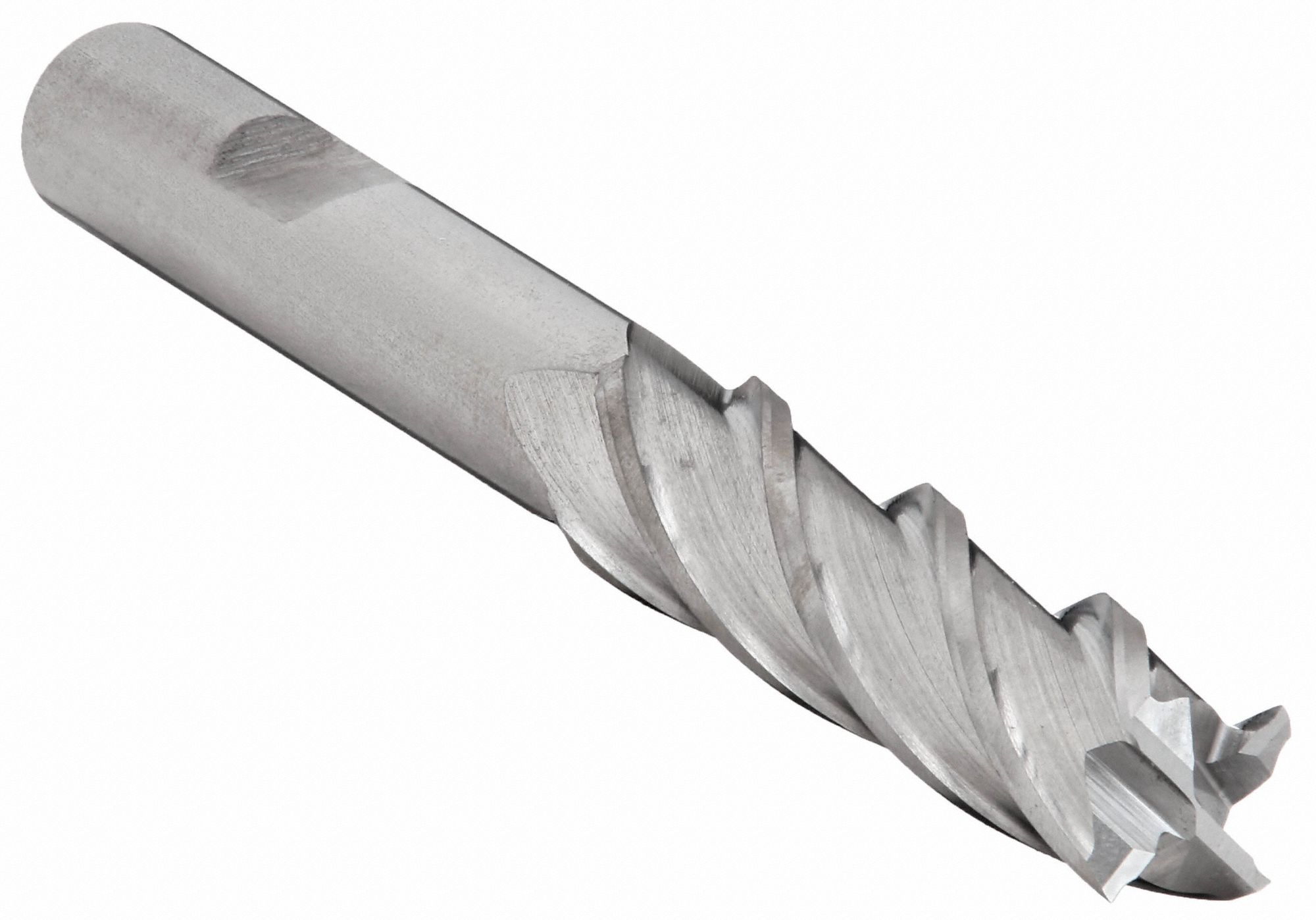 Square End Mill: Carbide, Double End, 4 Flute, 1/2" Mill Dia, 1" LOC, 4" OAL