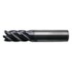 5-Flute High-Performance Roughing/Finishing TiAlN-Coated Carbide Corner-Radius End Mills