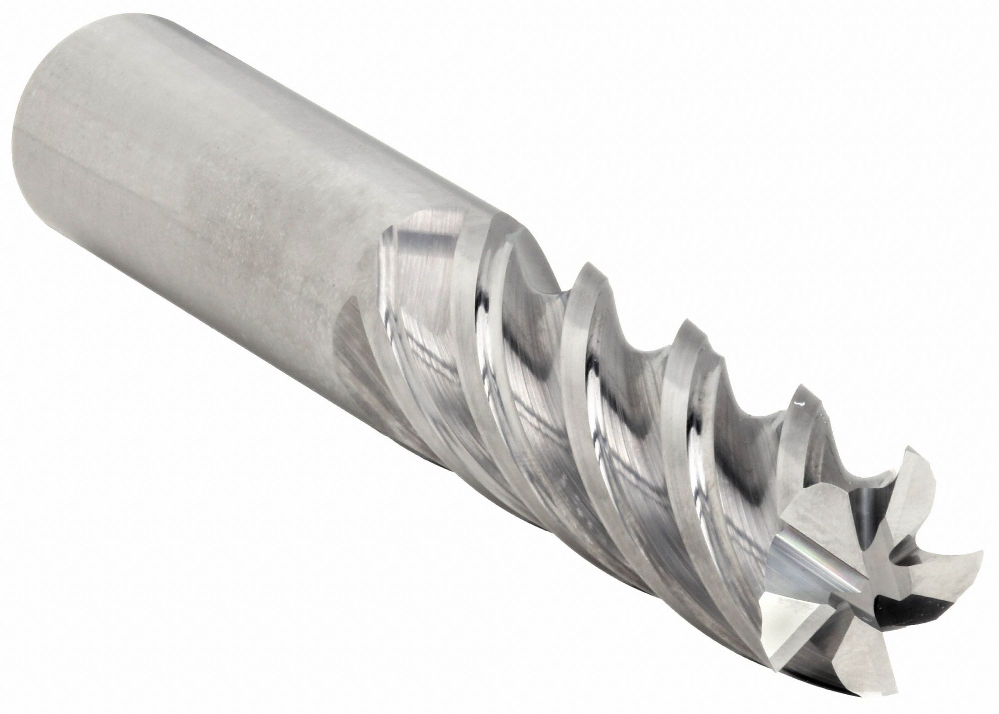 Square End Mill: Carbide, 5 Flute, 5/8" Mill Dia, 2-1/4" LOC, 5" OAL