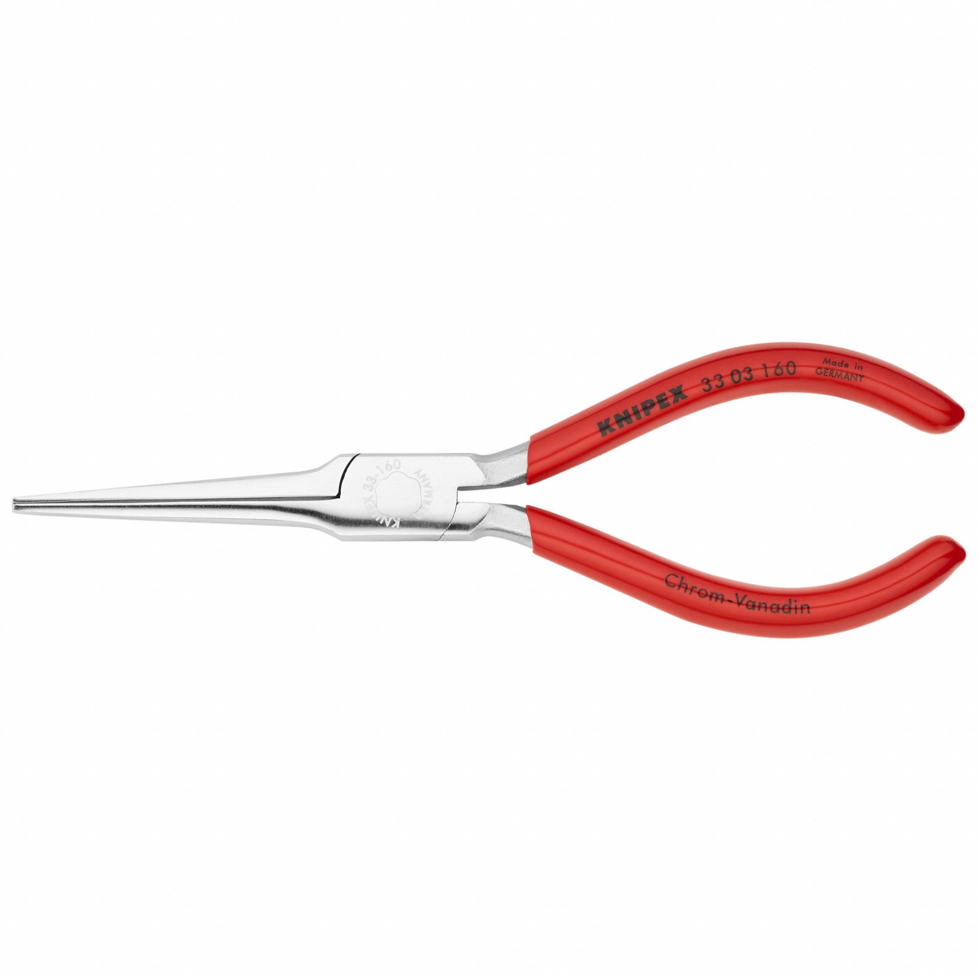 NEEDLE NOSE PLIER: 1 1/4 IN MAX JAW OPENING, 8 1/2 IN (TDY020889)  92644710285