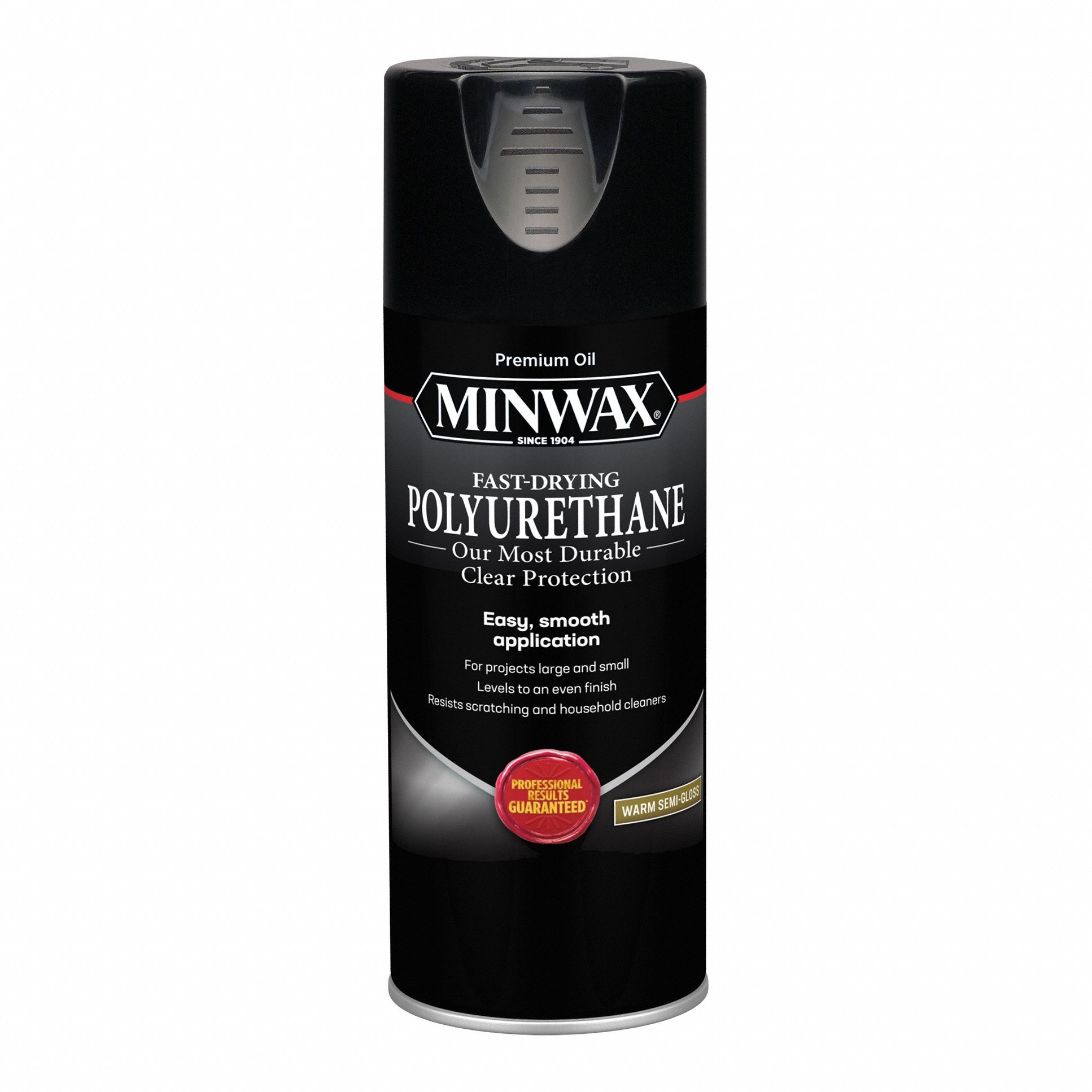 Finish: Varnish, Interior, Oil, 11.5 oz Container Size, Wood, Semi-Gloss, Clear, Clear