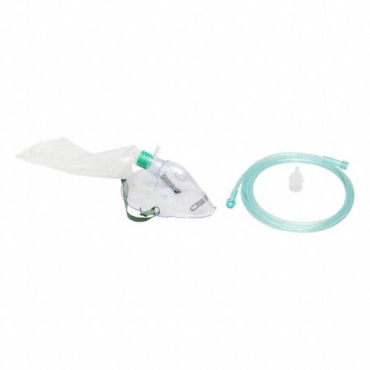 Non-Rebreather Oxygen Mask - 451DP0|33055 - Grainger