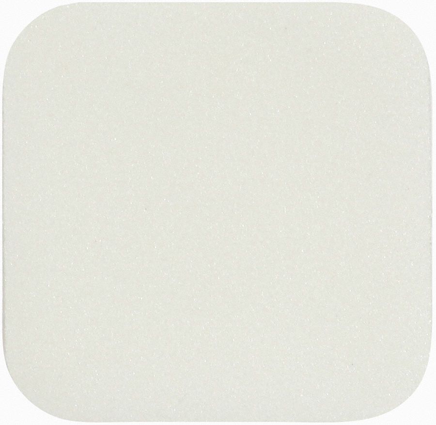 Clear Anti-Slip Tape: Coarse Abrasive, 60 Grit Size, Solid, Clear, 5 1/2 in x 5 1/2 in, Acrylic