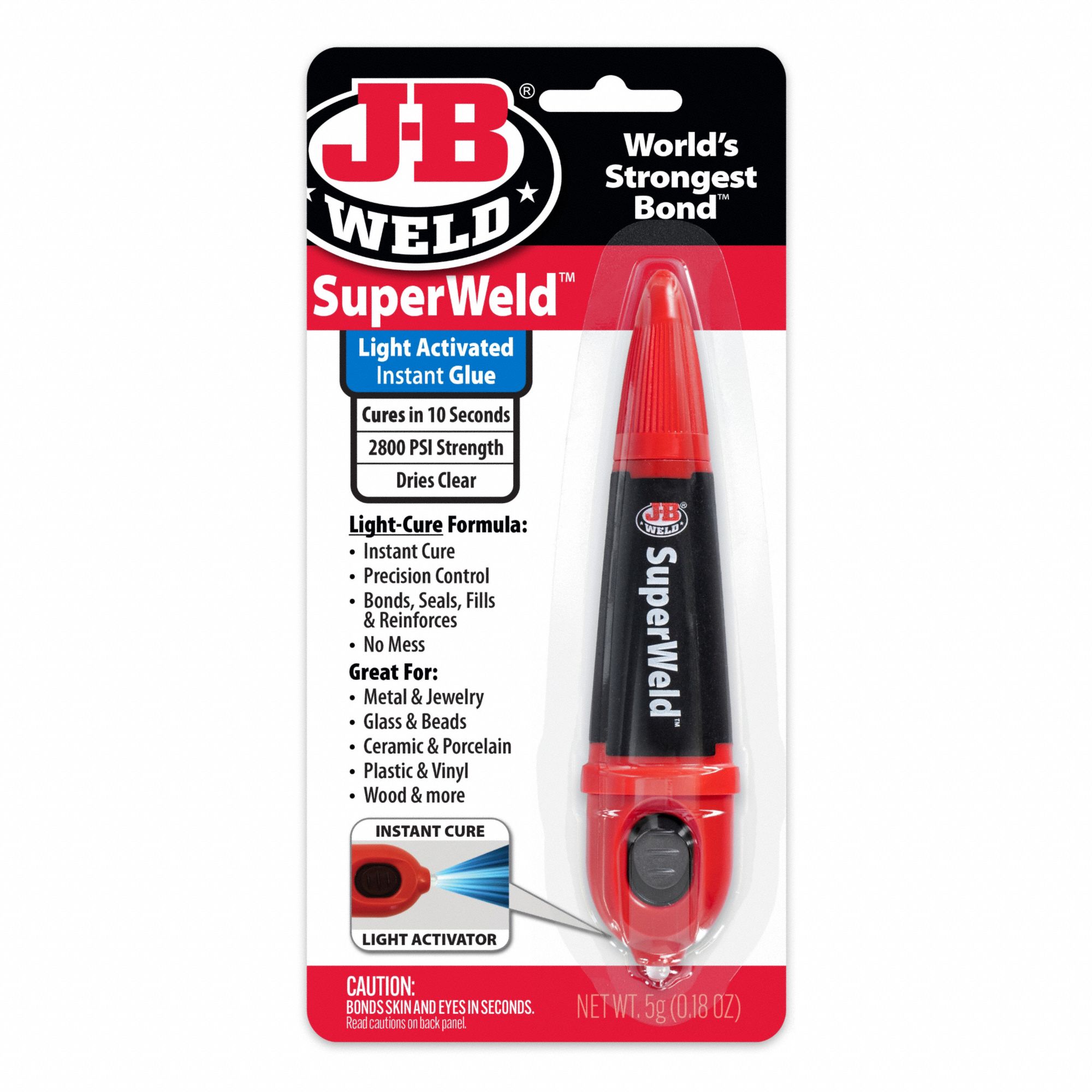 Light Activated Instant Glue