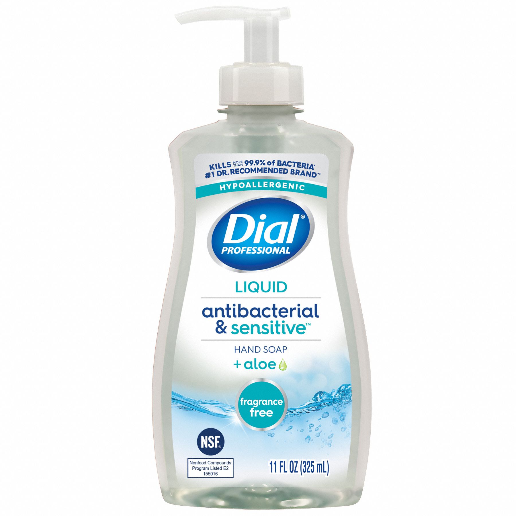Hand Soap Clear Pump Bottle PK12