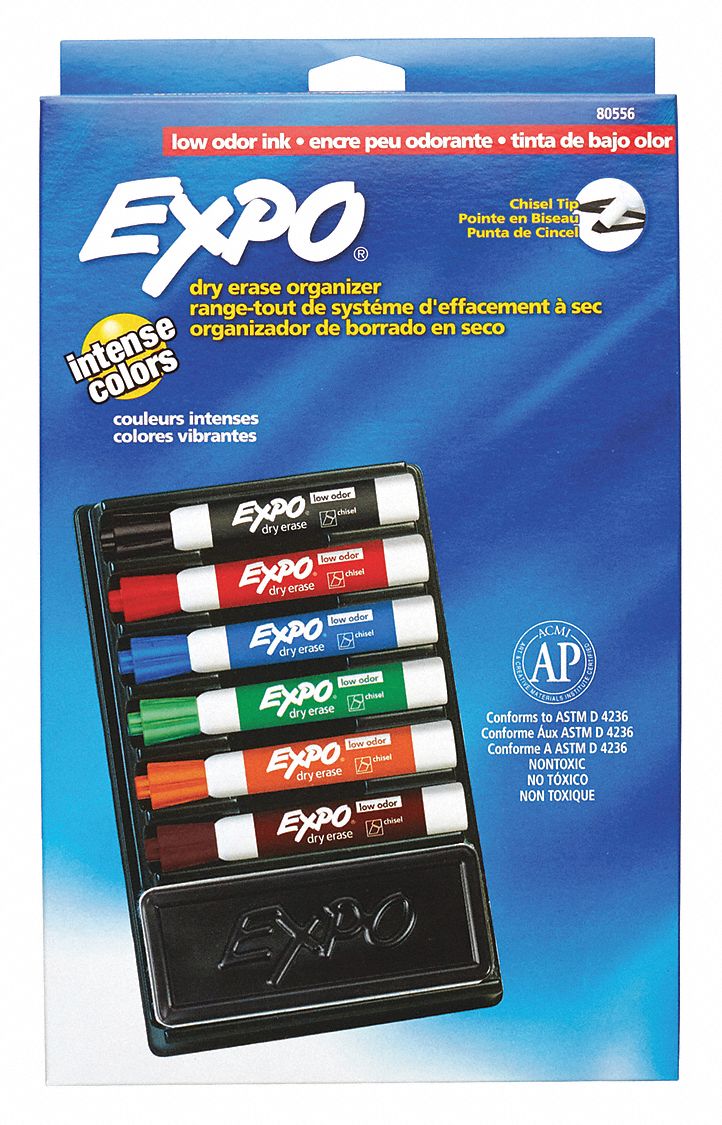 Dry Erase Organizer Kit,7 pcs.,PK6 Grainger