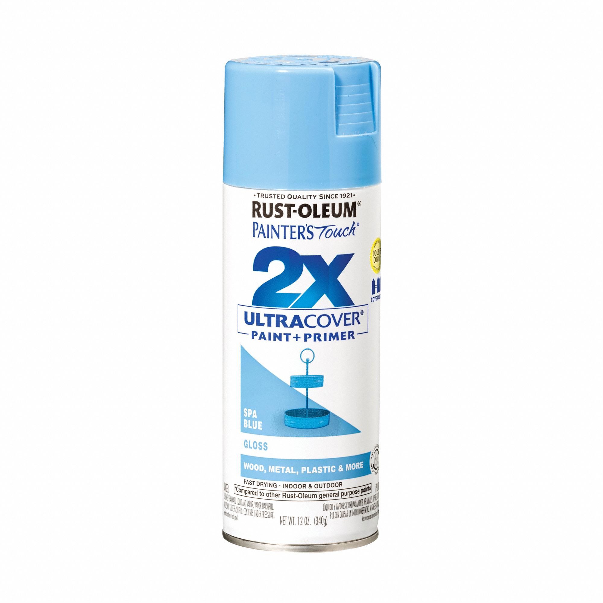 PTOUCH 2X Spray Paint Gloss Spa Blue