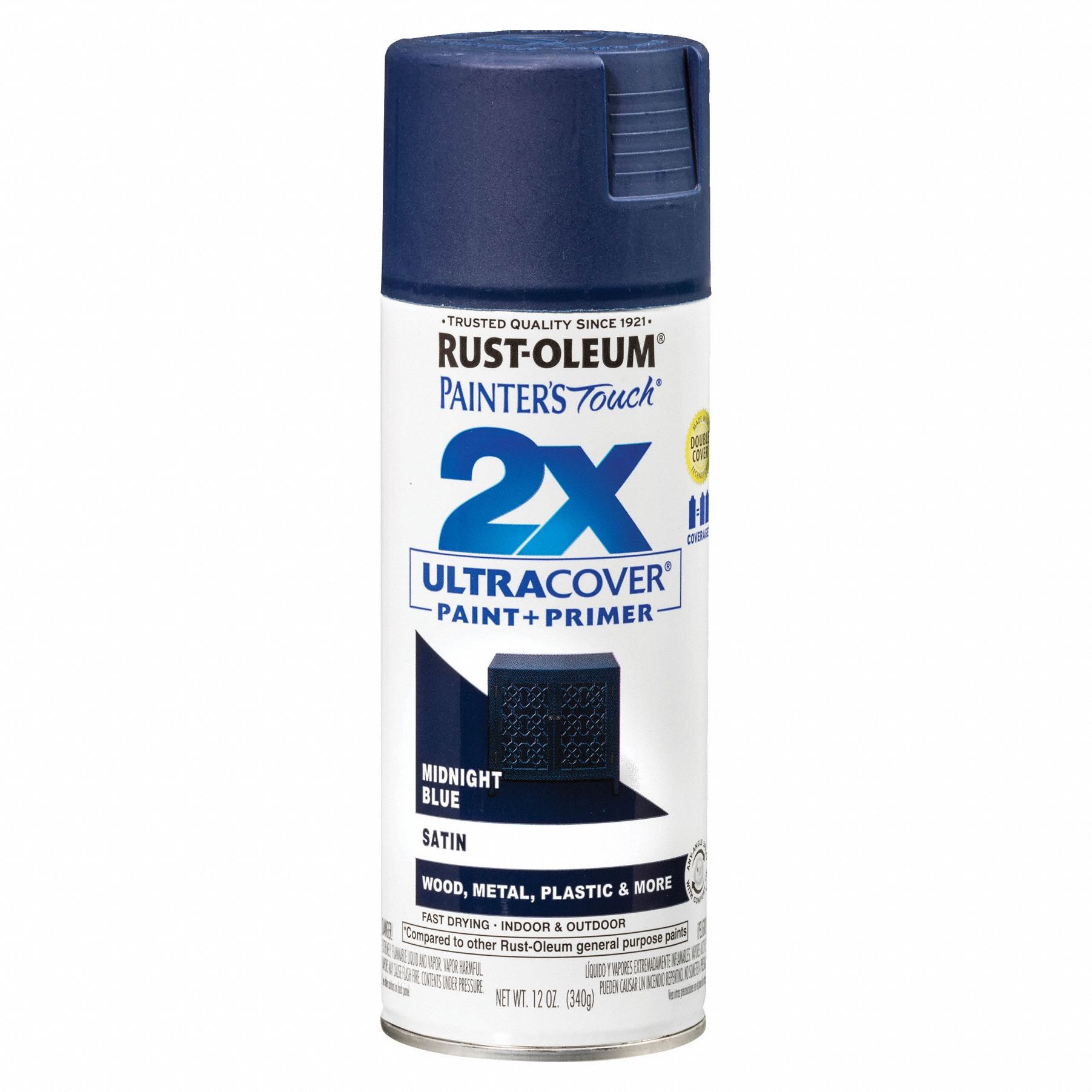 General Purpose Spray Paint: Std Spray Paints, Gen Purpose, Blue, Metal/Plastic/Wood