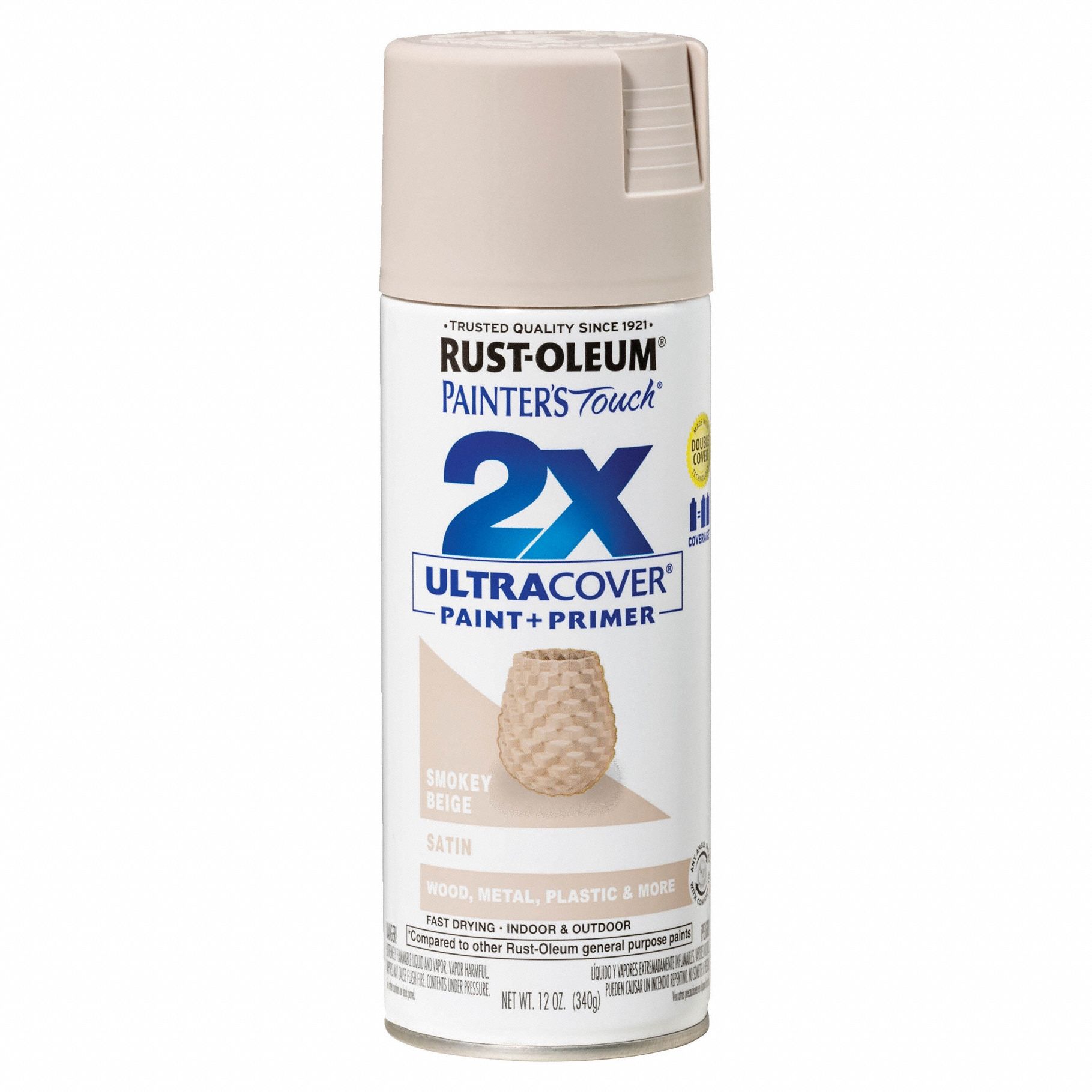 General Purpose Spray Paint: Std Spray Paints, Gen Purpose, Beige, Metal/Plastic/Wood