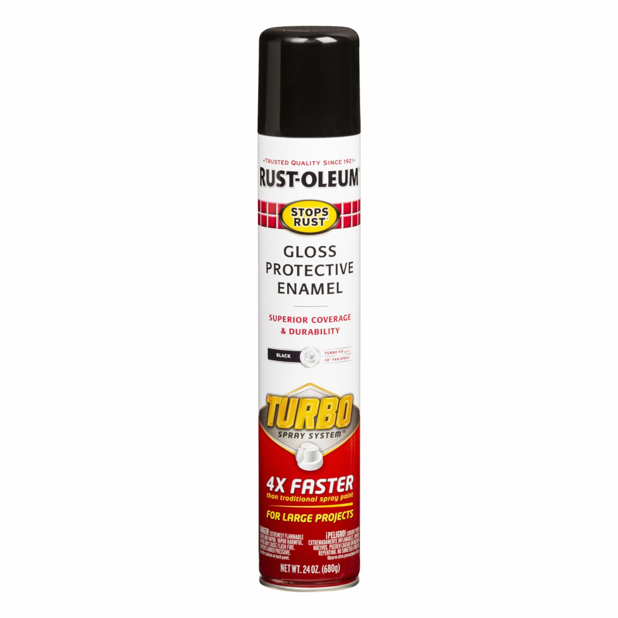 Spray Paint Black Gloss 24 oz.