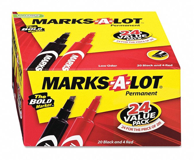 Marker Perm Reg Chisel PK24