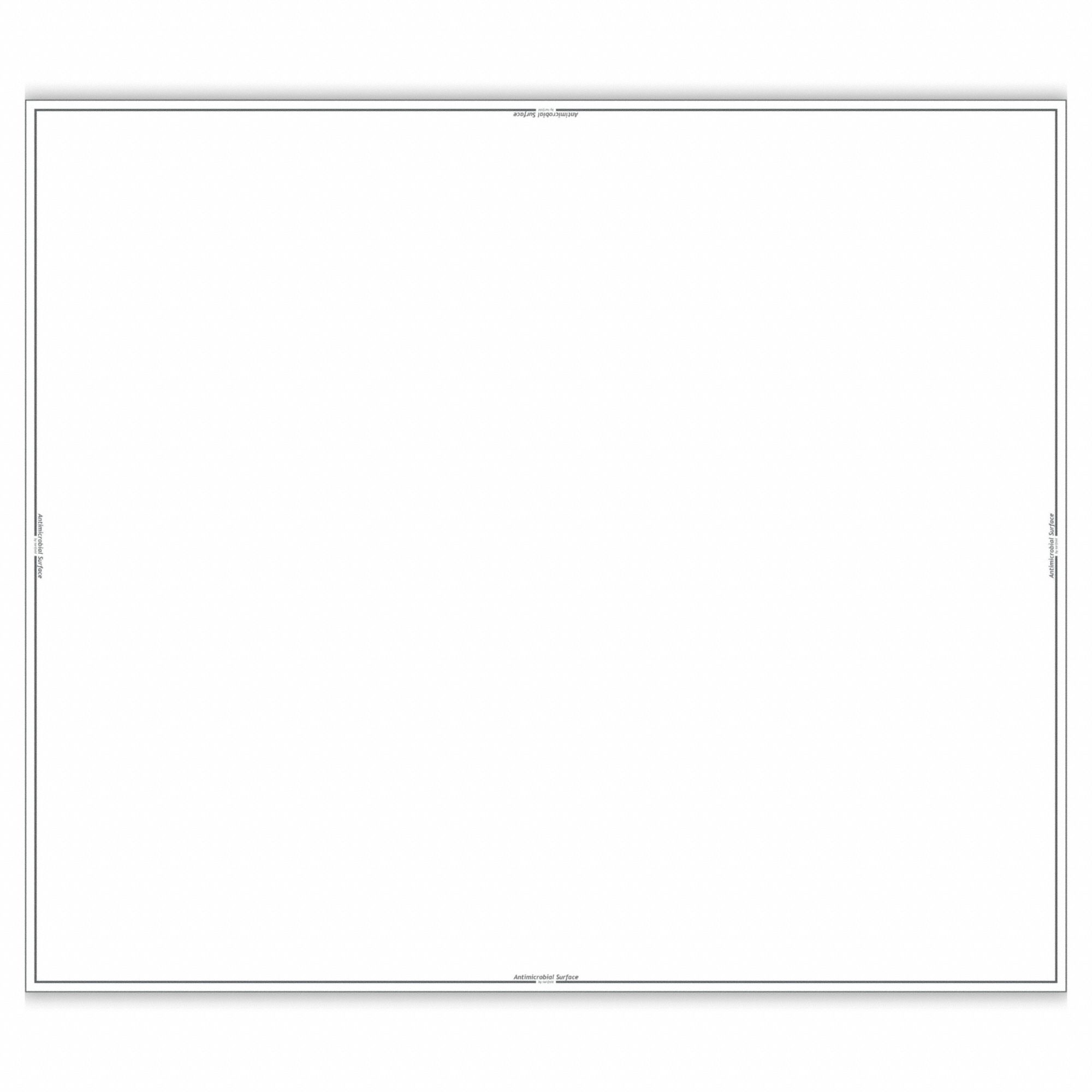 Antimicrobial Surface Stickers: Clear, 27 1/2 in Overall Lg, 23 5/8 in Overall Wd, 5 PK