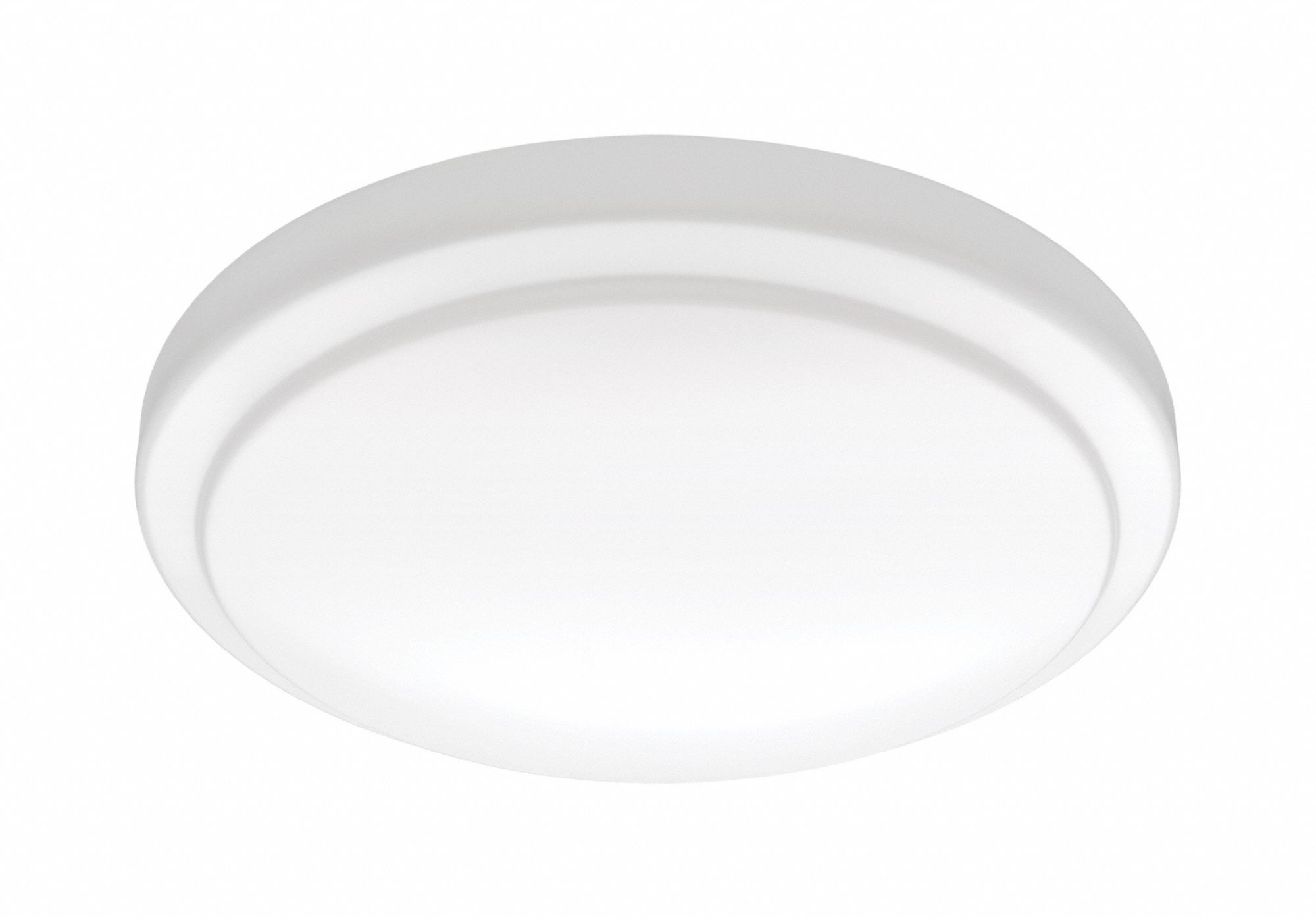 12 in Dia, 3 1/2 in Overall Ht, Reva Flushmount,LED,Round,12