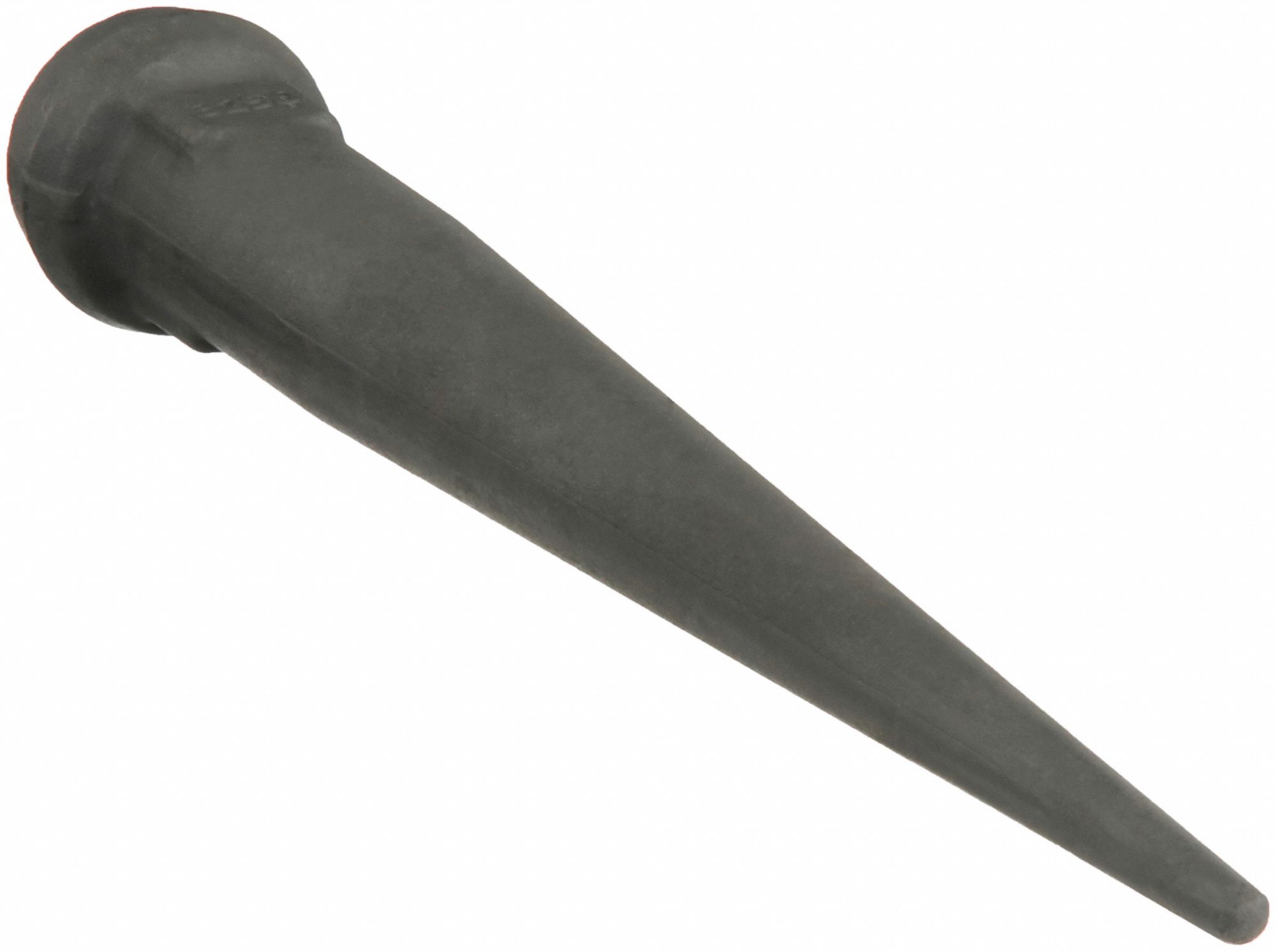 PIN PUNCH, 5/16 IN TIP SIZE, ROUND, 13 3/4 IN OVERALL L, 13 IN TAPER L