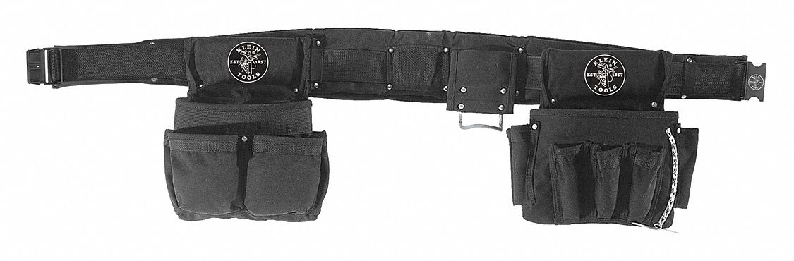 Tool Belt: 32 in to 36 in Waist Size, Pockets 27, Padded