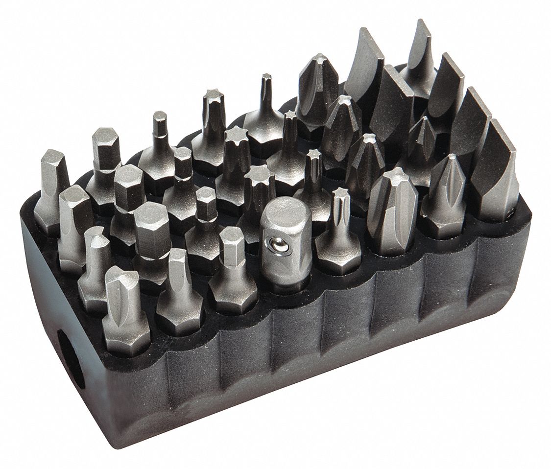 KLEIN TOOLS Bit Set 335D4632526 Grainger