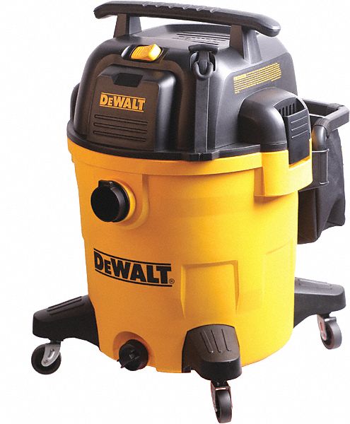 Wet/Dry Vacuum, 12 gal., 5.5 HP, Poly