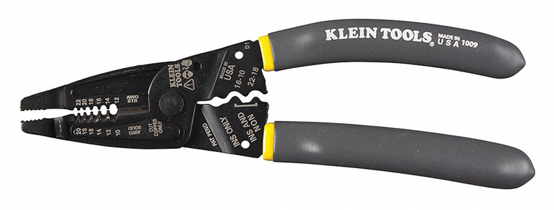 LONG-NOSE WIRE STRIPPER/CRIMPER