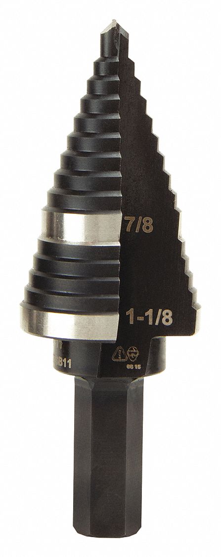 KLEIN TOOLS, Step Drill Bit - 335Y93|KTSB11 - Grainger