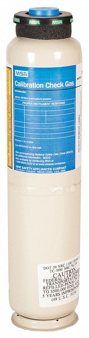 GAZ DE CALIBRAGE 60PM CO 10PPM NO2